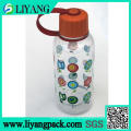 Flower Design, Heat Transfer Film for Plastic Water Bottle